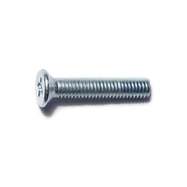 Midwest Fastener M3-0.50 x 16 mm Phillips Flat Machine Screw, Zinc Plated Steel, 50 PK 51473 - main